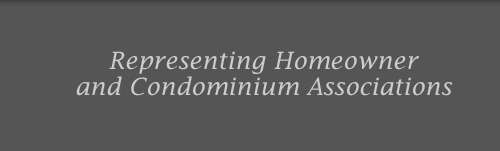 Representing Homeowner
and Condominium Associations in Tucson, Arizona